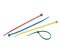 Meister Lot de 50 Serre-câbles Pratiques - 150 x 3,6 mm - en Nylon Solide - Résistant aux UV - Durable et Robuste - Kit de Serre-câbles pour pièces en Groupe, connecteurs de câble, 7452140