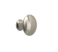 Meister Meubles Bouton Ø 30 mm, Aspect Inox, 153161