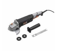 MEISTER Meuleuse dangle 1100 W - Pour disques O 125 mm - Poignee lateral a 3 positions - Vitesse de rotation: 12.000 1/min