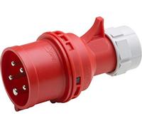 Meister Prise CEE 230/400 V - 16/32 A - IP44 - Extérieur/Courant Fort avec Couvercle Rabattable, 7424020