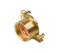 Meister Raccord Rapide fileté Femelle 30,93 mm (1 Pouce) en Laiton, Convient pour l'eau Potable, qualité testée, raccord de Tuyau, raccord de Tuyau, 9925330