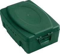 Meister Safebox 7436130-330 x 230 x 125 mm - Pour multiprises et appareils électriques - Protection contre les éclaboussures IP54 - Pour câbles jusqu'à 10,4 mm d'épaisseur - Protection contre