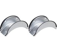 Meister Support de Tuyau, en Acier galvanisé, avec Protection des Bords, Convient pour Tuyau de 25 m (1/2"), Support Mural, possibilité de Suspension pour Tuyau d'arrosage, Support de Tuyau, 9926050