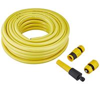 Meister Tuyau Croix Tissu, 12,7 mm (1/2 "), 20 m avec robinetterie 20 m jaune