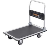 Meister Chariot plateforme pliable 8985540 - 300 kg - avec espace de rangement