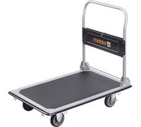 Meister Werkzeuge 8985540 Chariot plateforme pliable, avec espace de rangement acier Charge max: 300 kg