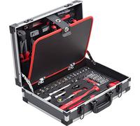 Meister Wu8971460 Set d'outils dans une mallette en aluminium 121 pièces