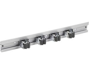 Meister Werkzeuge WU9953160 Barre de support dappareil à pince fixe, 5 pièces (L x l) 500 mm x 60 mm 1 set