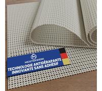 MEISTERWERK sous-Tapis Antidérapant - Maintien Extra Fort sans Colle | Anti Dérapant Tapis Découpable pour Parquet, Carrelage, Stratifié | Lavable & Réutilisable