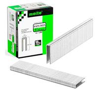 meite Agrafes à Couronne Étroite 5,7 x 25 mm, Galvanisées Agrafes Type 90/25 mm, pour Agrafeuses Électriques ou Pneumatiques, Lot de 4 000 Pièces
