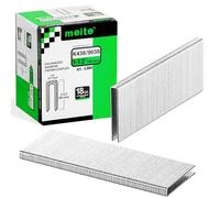 meite Agrafes à Couronne Étroite 5,7 x 38 mm, Galvanisées Agrafes Type 90/38 mm, pour Agrafeuses Électriques ou Pneumatiques, Lot de 4 000 Pièces