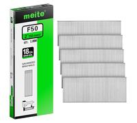 meite Clous de Finition 18G/50 mm Brad Nails Galvanisés pour Cloueuse