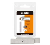 meite Clous finettes 23GA / 15 mm, Acier Inoxydable 304 Clou pour Pistolet à Clous 23G, Lot de 1 500, Fil diamètre 0,63 mm, Tête pour le Travail du Bois Fin et les Travaux de Garniture