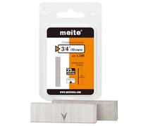 meite Clous finettes 23GA / 19 mm, Acier Inoxydable 304, Lot de 1 500, Fil diamètre 0,63 mm, Clous Sans Tête pour le Travail du Bois Fin et les Travaux de Garniture