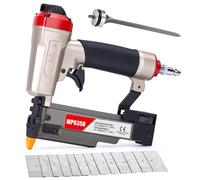 meite MP635B Cloueuse avec 10 000 clous (25 mm), cloueuse pneumatique de calibre 23, pistolet à ongles pneumatique, convient aux clous de calibre 23 de 12 mm à 35 mm, idéal pour les panneaux, petite