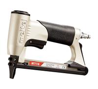 meite MT7116 Agrafeuse Tapissier Pneumatique, Utilise des Agrafes de Type 71, Agrafes 6 à 16 mm, Couronne 9,1 mm - Pression de Travail 4-7 bar - Agrafeuse Pneumatique Pour Meubles et Travail du Bois