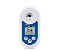 MEIVIYA Réfractomètre numérique mètre saccharimètre densimètre for testeur de Concentration de Sucre d'alcool de bière de vin de Fruits(0-55 brix)