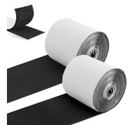 MEKOTRIN 11CMX6M Scratch Autocollant, Ruban Auto-Agrippantes Double Face Bande Adhésive avec Crochet et Boucle, Rouleau Adhésif Puissant sans Trace Anti-glissement pour Coussin de Canapé Matelas Tapis