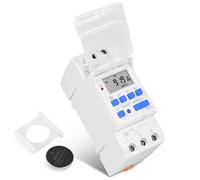 melairo Interrupteur Horaire Numérique Programmable Relais Minuterie Contrôle AC 220 V 16 A sur Rail Din TM919A Interrupteur Minuterie
