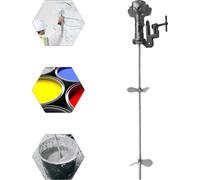 Mélangeur à mastic pneumatique, 1/2HP, capacité 190L, acier inoxydable, vitesse 50-2000 tr/min, pression de travail 1-3 kg