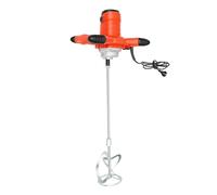 Mélangeur à mortier 1500 W moteur en cuivre 6 vitesses 330-930 tr/min 88,5 | Volant double poignée en nylon, bouton de blocage soulage les doigts, double lame en S de 12 cm, câble d'alimentation de 2 m