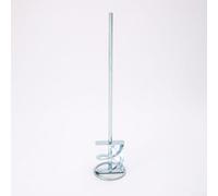 Mélangeur à palette en métal pour mandrins de perceuse standard, acier inoxydable 316L, longueur 250 mm, tige hexagonale 8 mm, turbine de 50 mm, mélangeur efficace pour peinture, joint, ciment pour (1
