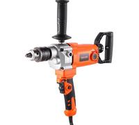 Mélangeur à perceuse, ensemble de mélangeurs électriques à fil de 15,89 mm, perceuses mélangeuses 0-750 tr/min 3 A, mélangeurs mélangeurs avec poignée en D pour percer et mélanger, mélangeurs à ciment