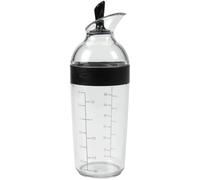OXO Good Grips - Shaker à vinaigrette - Shaker pour sauce salade - Bouteille transparente noire