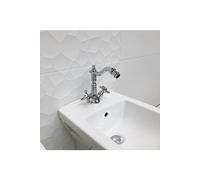 Mélangeur bidet long MORAVA sans siphon-Chromé---Chromé