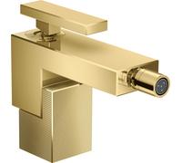 mélangeur de bidet à levier unique AXOR Edge, taille diamant, 46211990, Couleur: Optique en or poli