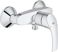 Mélangeur de douche à levier unique Grohe Eurosmart montage mural chrome