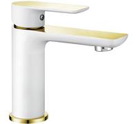 Mélangeur de lavabo MEXEN ALFA or/blanc