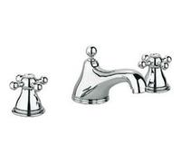 Mélangeur de lavabo monotrou SINFONIA chromé avec bec fixe 21012000