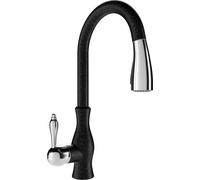 Mélangeur de lavabo Savita, noir (672601-76)