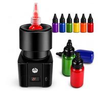 Mélangeur de peinture électrique Vortex pour flacons de 5 à 100 ml, affichage numérique et arrêt automatique en 1 min pour vernis à ongles, encre de tatouage et peinture acrylique