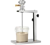 Mélangeur de peinture pneumatique de 3,8 l, agitateur d'air industriel avec support réglable, outil de mélange pour produits chimiques de teinture d'encre liquide visqueuse