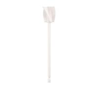 Mélangeur de peinture pour perceuse - Convient pour peinture, résine époxy, boue, ciment et plus encore - Outils d'agitation pour seaux de 3,5 à 18 gallons - Facile à nettoyer - 1 pièce QHa737 (Blanc