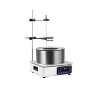 Mélangeur de Pot chaud d'agitateur magnétique, Pot chauffant d'agitation | Mélangeur liquide for bain-marie et bain d'huile, avec système de contrôle de la température à affichage numérique(3L)
