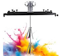 Mélangeur de réservoir électrique, hélice pliable, agitateur de taille réglable avec suspension de support, pour peinture, dissolution d'encre