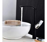 Mélangeur d'eau Chaude Froide à Haute Brillance, Robinet de Cuisine, évier de Cuisine, Peinture de Cuisson, 7 Styles, aérateur à Bande rotative à poignée Unique, Orange