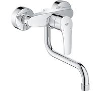 Mélangeur d'évier Grohe Eurosmart pivotant. 360° Starlight
