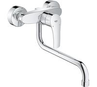 Mélangeur d'évier Grohe Eurosmart pivotant. 360° Starlight
