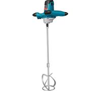 Mélangeur électrique à main pour béton/mortier - XY-168 - 2100 W - 0-800 tr/min - 6 vitesses - Mandrin M14 - 220 V/50 Hz - Prise UE - Bleu