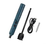 Mélangeur électrique en résine pour colle époxy et peinture avec batterie rechargeable et tige d'agitation amovible pour travaux manuels pour sculpture Porcelaine Mélange Couleur noire Puissance 1300