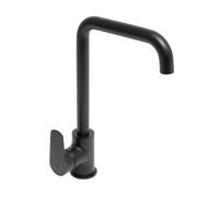 Mélangeur évier Swiss Aqua Technologies Mood avec bras pivotant noir mat SATBSMOOD280LC