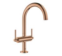 Mélangeur lavabo Grohe Atrio monotrou, taille L, avec poignée, 21022DA3, Couleur: coucher de soleil chaud