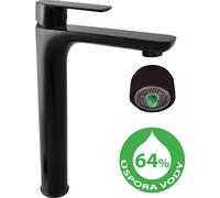 Mélangeur lavabo haut RAV Slezák VLTAVA ECO - NOIR MAT noir VTE430.0CMAT