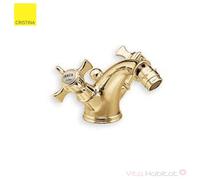 Mélangeur monotrou avec vidage pour bidet RETRO CHAMBORD - CRISTINA ONDYNA CH11652