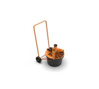 Melangeur pour colle mortier avec fouet et seau 230V 65 l Battipav mixit