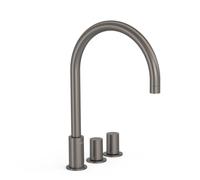 Mélangeur sur gorge pour lavabo Study Graphite - TRES 06110501GR